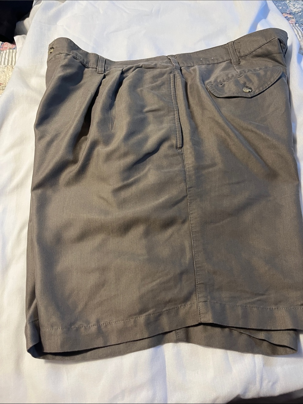 croft & barrow Men's Flat Front Shorts in Brown